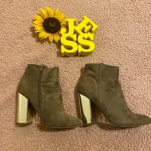 Tan Booties
